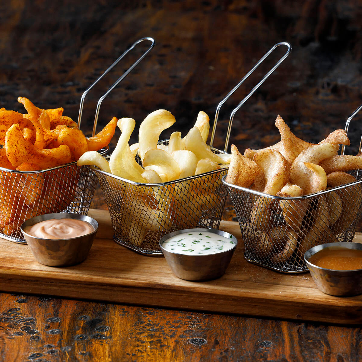 Crispy Fry Flight Recipe Simplot Foods